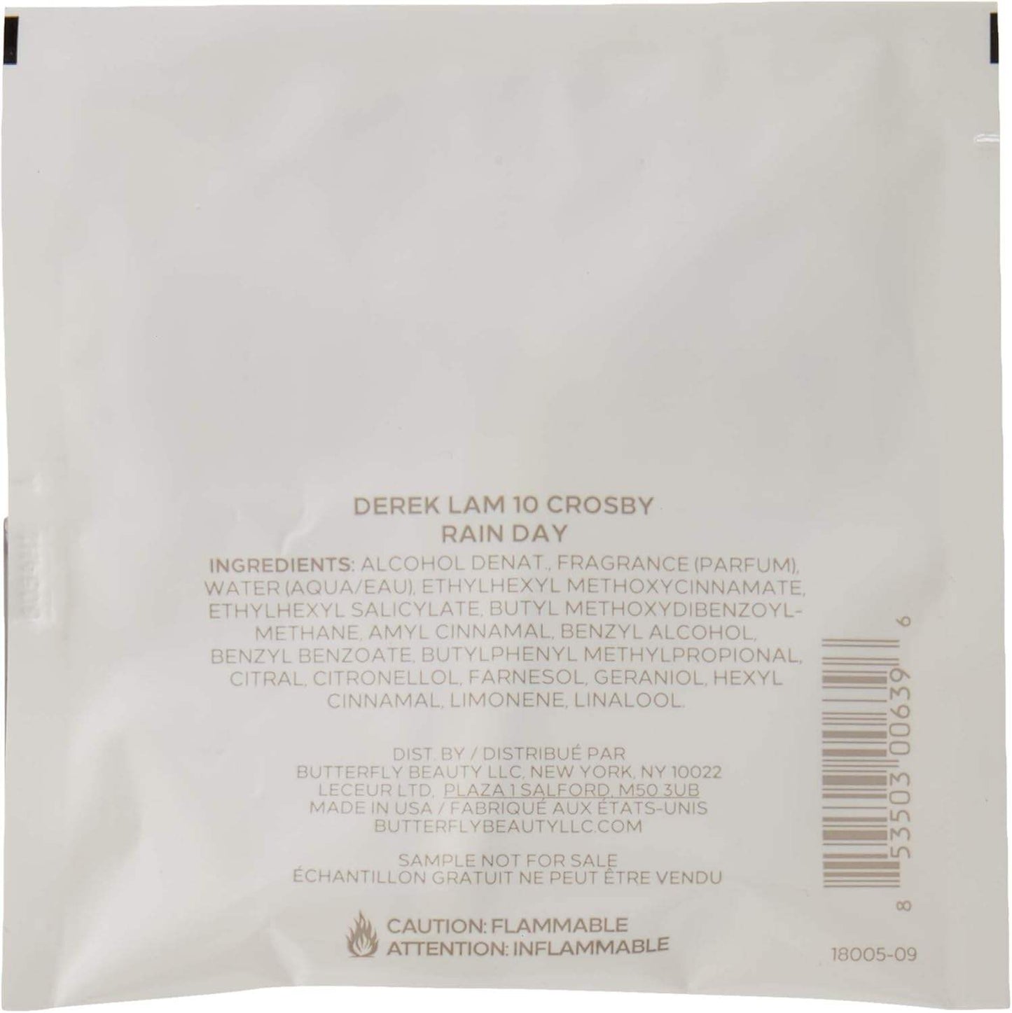 Rain Day by Derek Lam for Women - 2 ml EDP Spray Vial (Mini)(Tester)