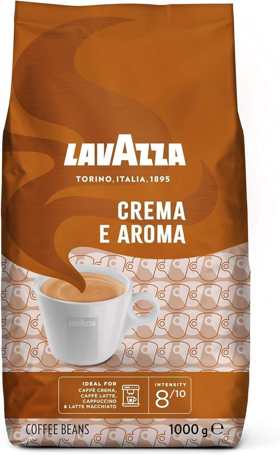 Crema e Aroma Roast Whole Bean Coffee by Lavazza for Unisex - 35.2 oz Coffee