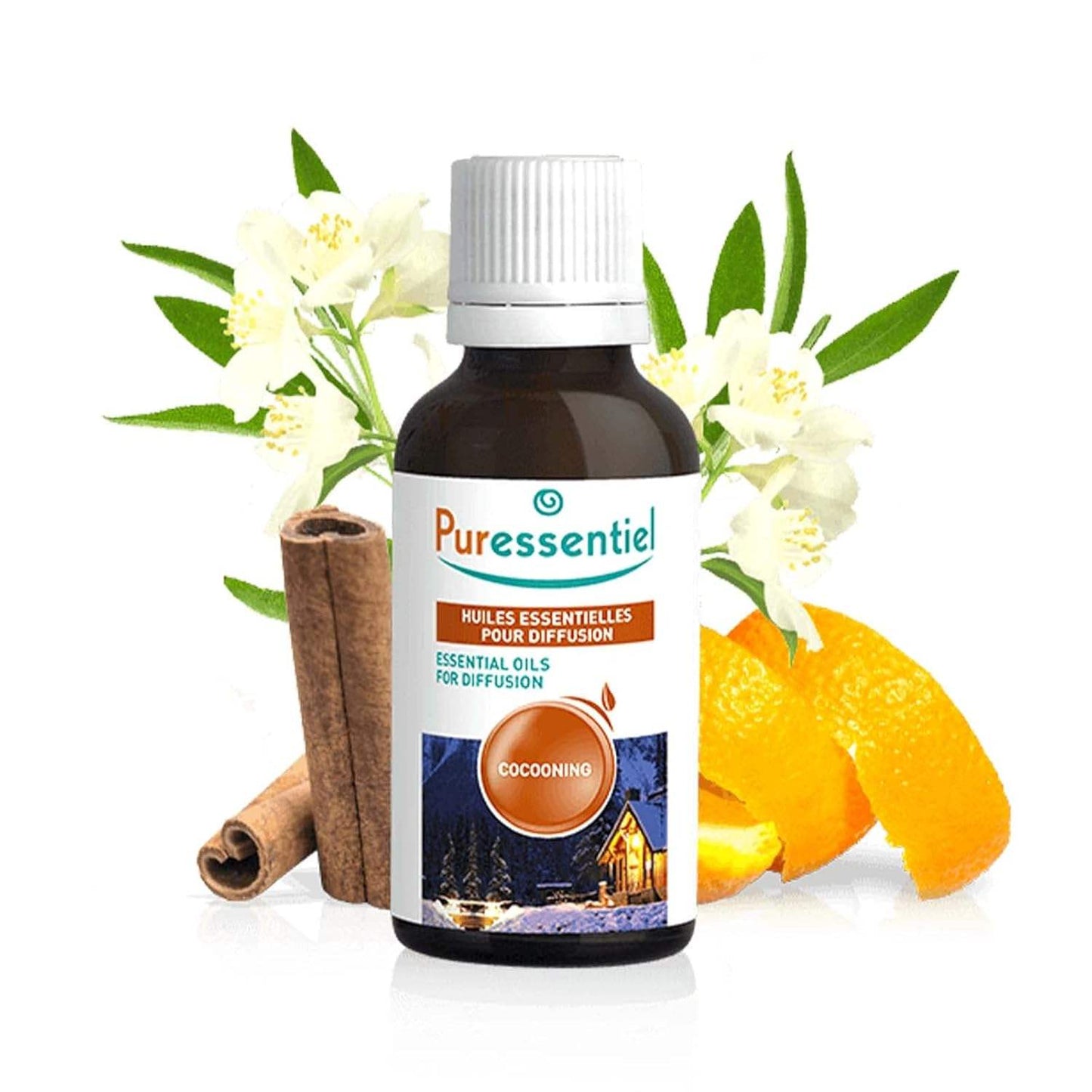 Diffusion Essential Oil - Cocooning by Puressentiel for Unisex - 1.01 oz Oil