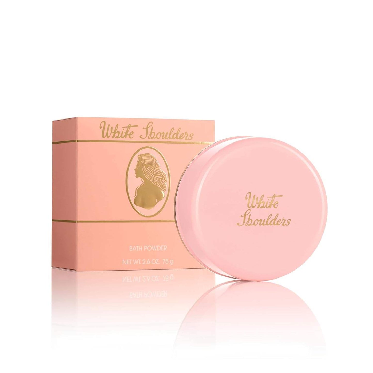 White Shoulders by Evyan for Women - 2.6 oz Bath Powder