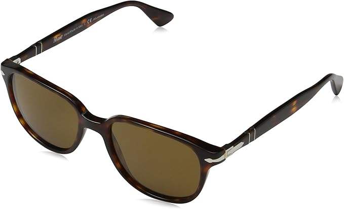 Persol PO3149S 24-57 - Havana-Brown Polarized by Persol for Men - 55-18-145 mm Sunglasses