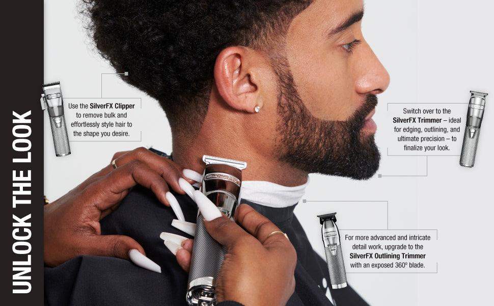 BABYLISS PRO FX870S Silver FX Clipper - BarberSets
