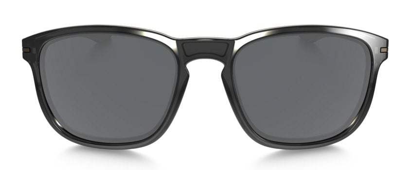 Oakley Enduro OO9271-03 - Polished Black-Black Iridium Polarized by Oakley for Men - 55-16-137 mm Sunglasses