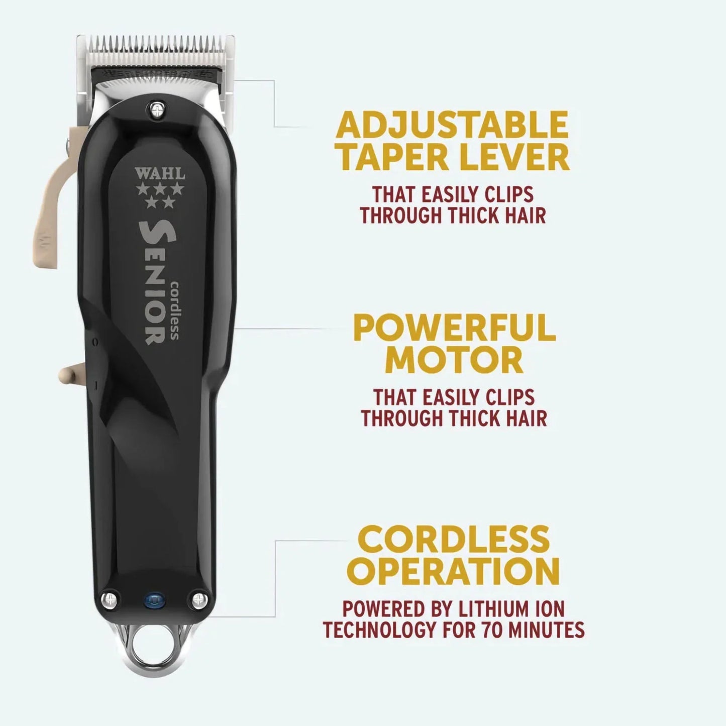 Wahl 5 Star Senior Clipper