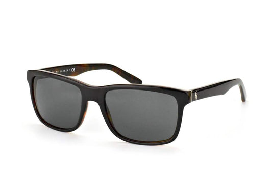 Polo Ralph Lauren PH 4098 5260-87 - Black-Grey by Ralph Lauren for Men - 57-18-145 mm Sunglasses