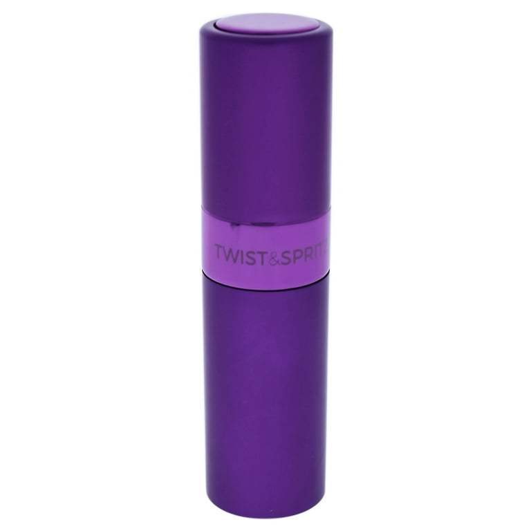 Twist and Spritz Atomiser - Purple by Twist and Spritz for Women - 8 ml Refillable Spray (Empty)