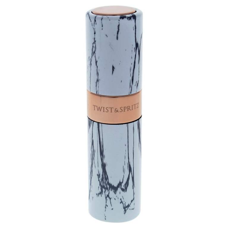Twist and Spritz Atomiser - White Marble by Twist and Spritz for Women - 8 ml Refillable Spray (Empty)