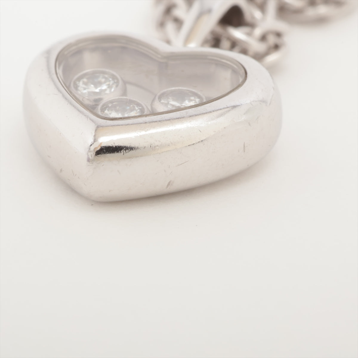 Chopard Happy Heart Diamond Necklace White Gold