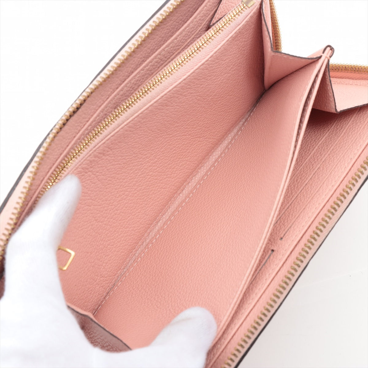 Louis Vuitton Empreinte Zippy Wallet Rose Ballerine