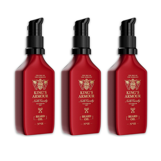 King’s Armour King's Amour Victorian Beard Oil No.1 Multipack - Mega Deal