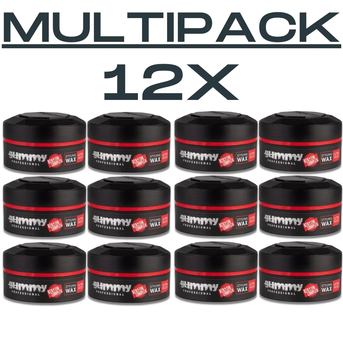 Gummy Styling Wax Ultra Hold 5 oz - Multipack