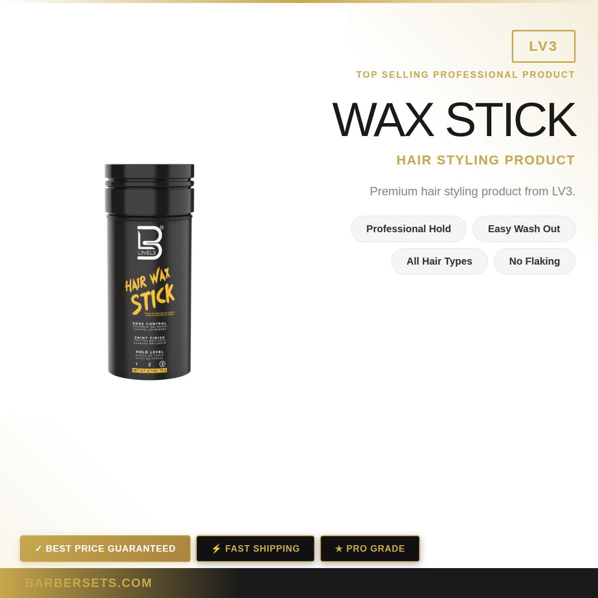 LV3 WAX STICK 75G