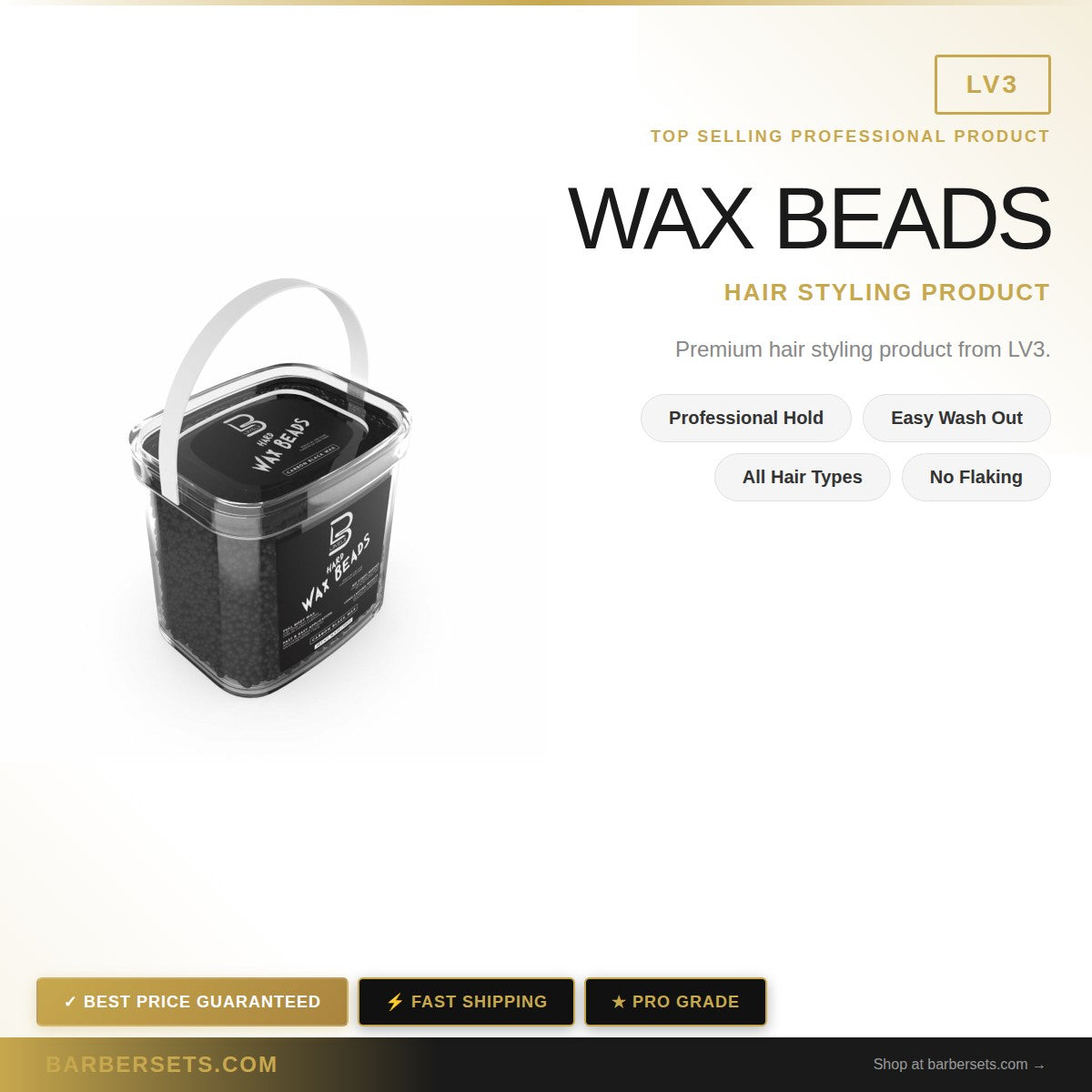 LV3 WAX BEADS