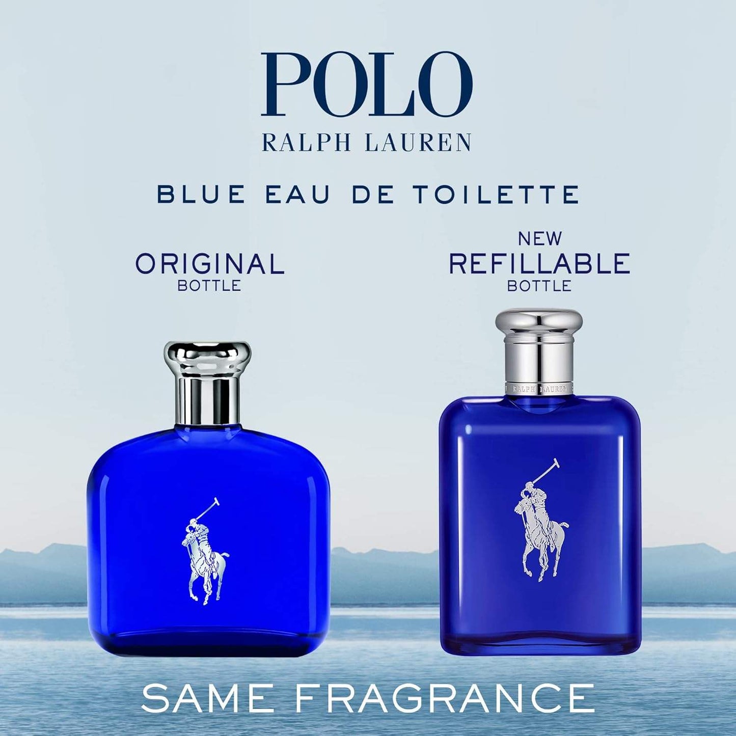 Polo Blue by Ralph Lauren for Men - 6.7 oz EDT Spray