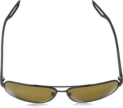 Prada SPS 58Q DG0-5Y1 - Black Rubber-Brown Polarized by Prada for Men - 60-12-140 mm Sunglasses