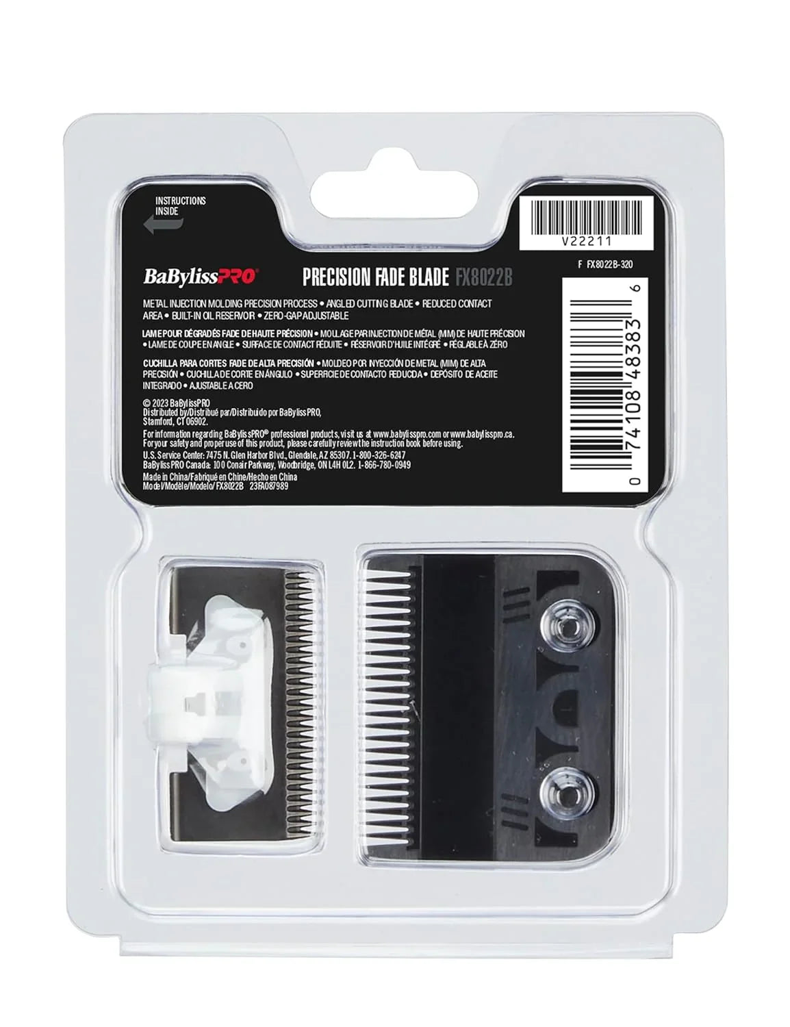 BaByliss Pro Black Titanium MIM Precision Fade Blade