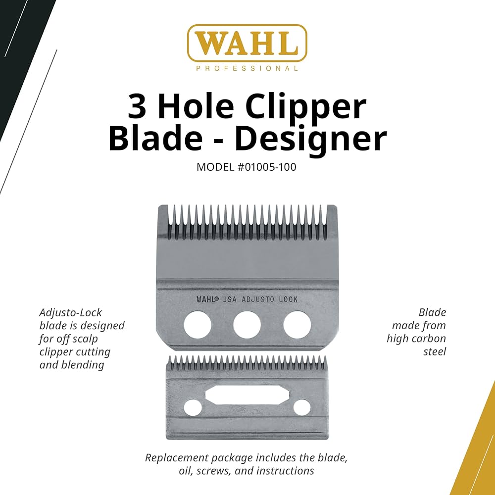 Wahl 3 Hole Clipper Blade - Standard - 1mm-3mm