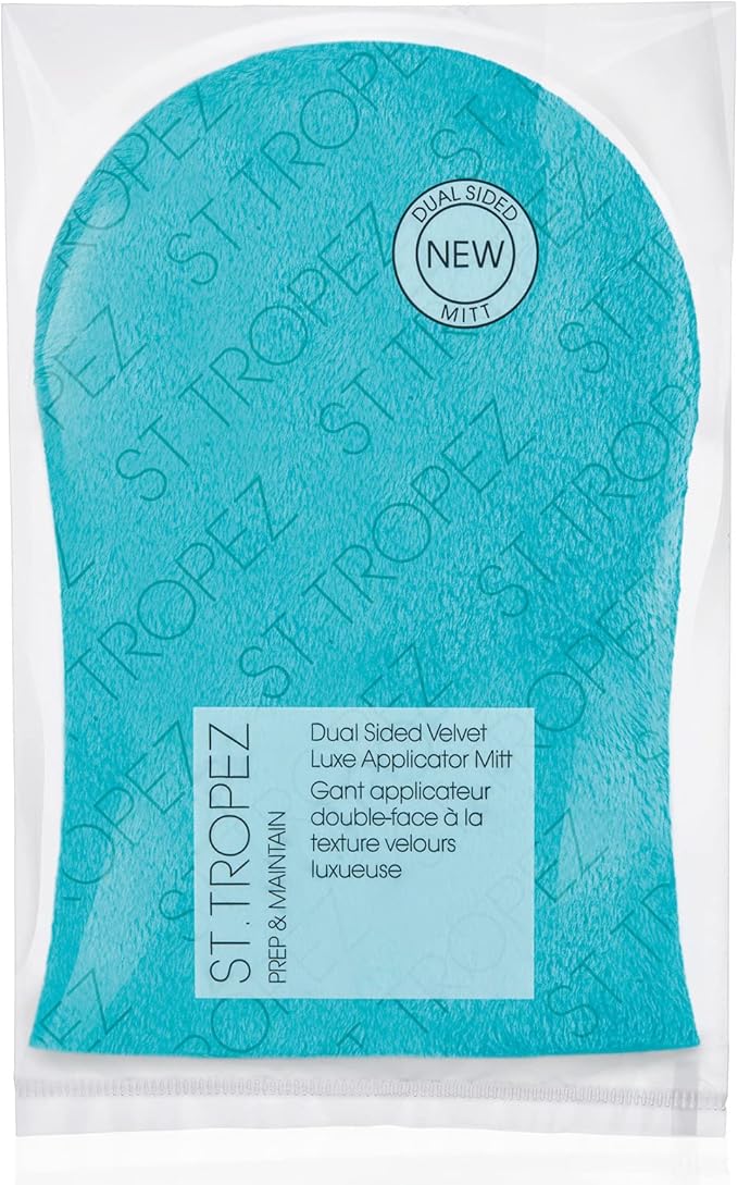 Double-Sided Luxe Velvet Applicator Mitt by St. Tropez for Unisex - 1 Pc Mitt