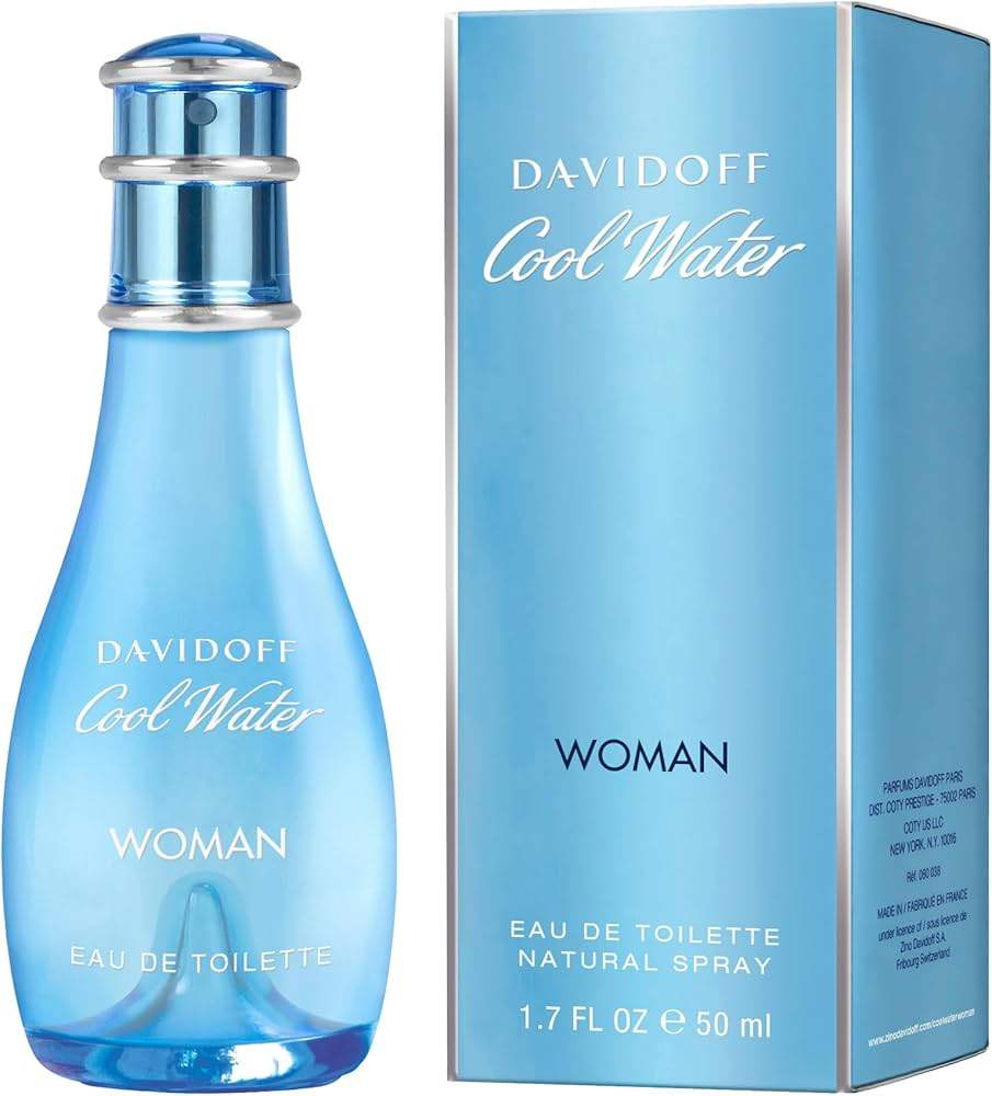 Cool Water by Davidoff for Women - 1.7 oz EDT (Unboxed)