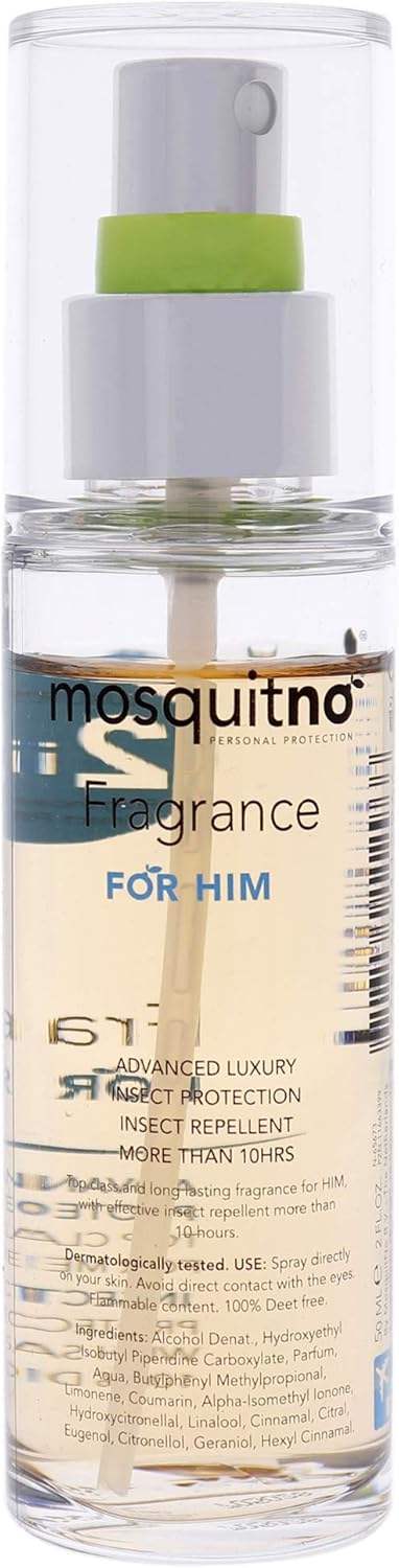 Mosquitno Fragrance For Him by Mosquitno for Men - 1.7 oz Body Spray
