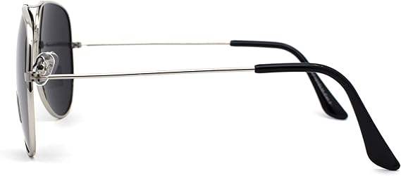 Air Force Aviator Silver Mirror Sunglasses