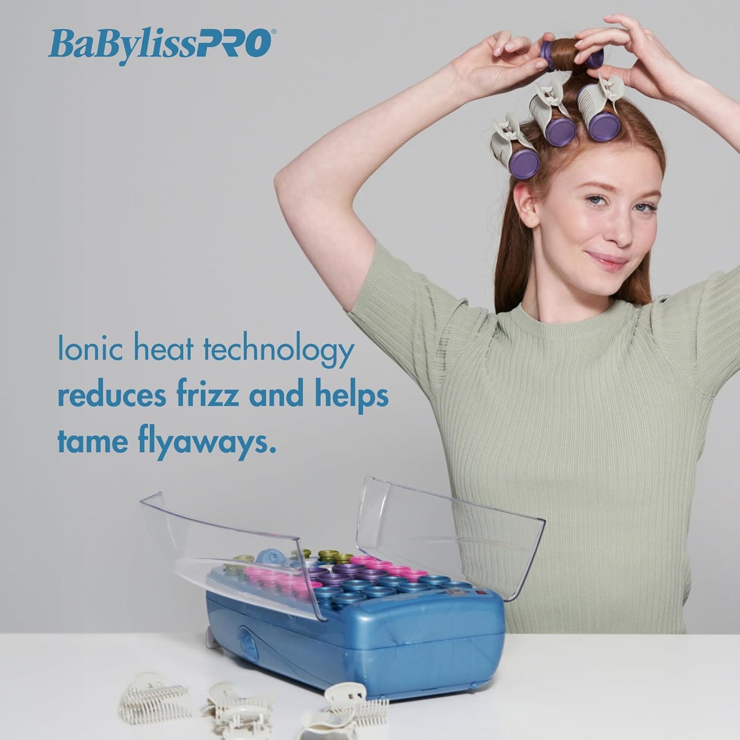 BaBylissPRO Nano Titanium Professional Ionic 30-Roller Hairsetter