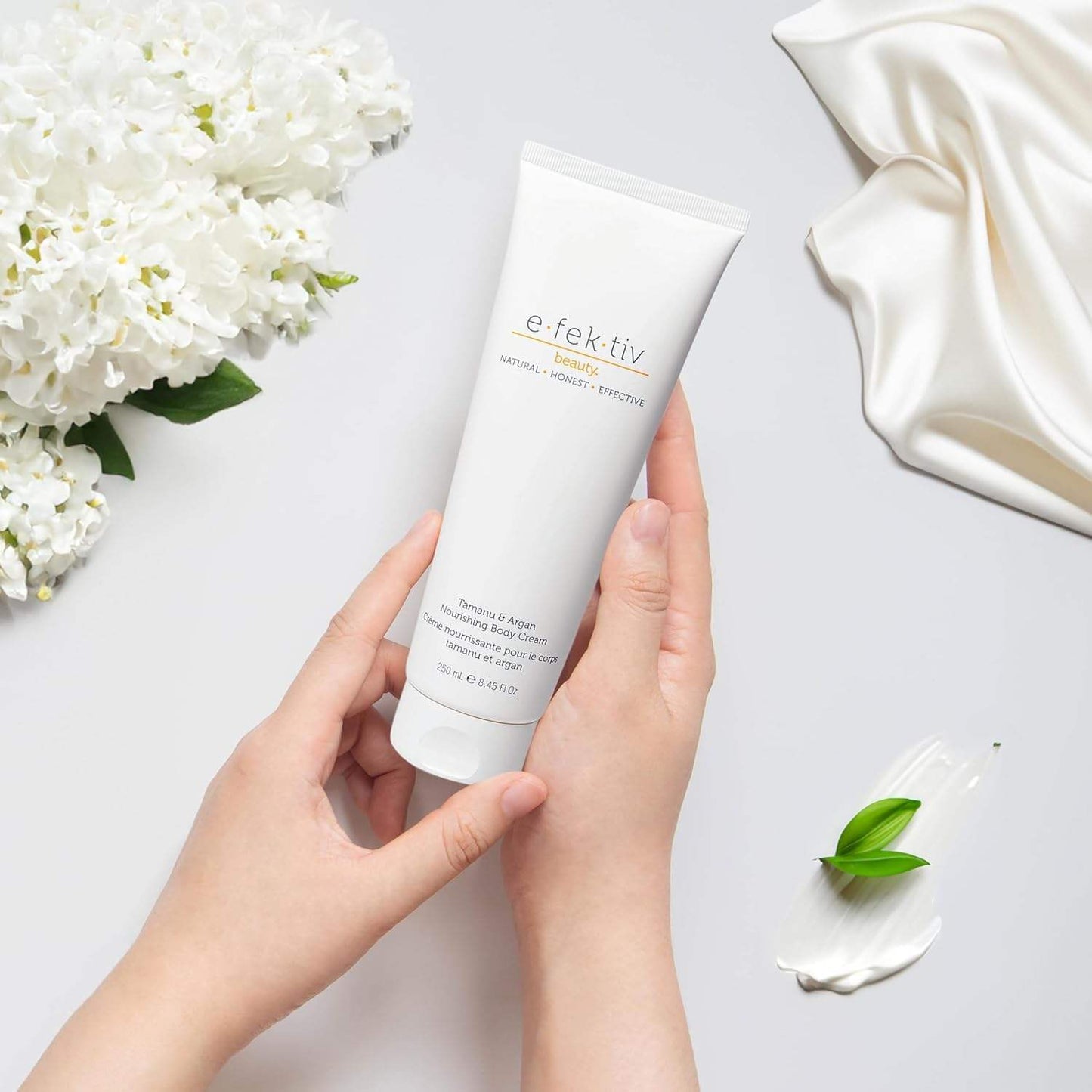 Tamanu and Argan Nourishing Body Cream by e.fek.tiv for Unisex - 8.45 oz Body Cream