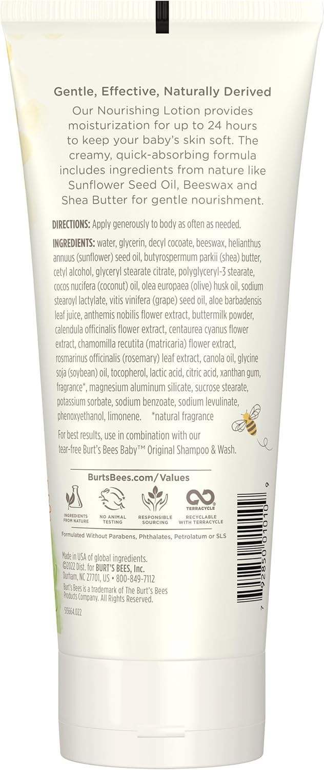 Baby Ultra Gentle Lotion by Burts Bees for Kids - 6 oz Body Lotion