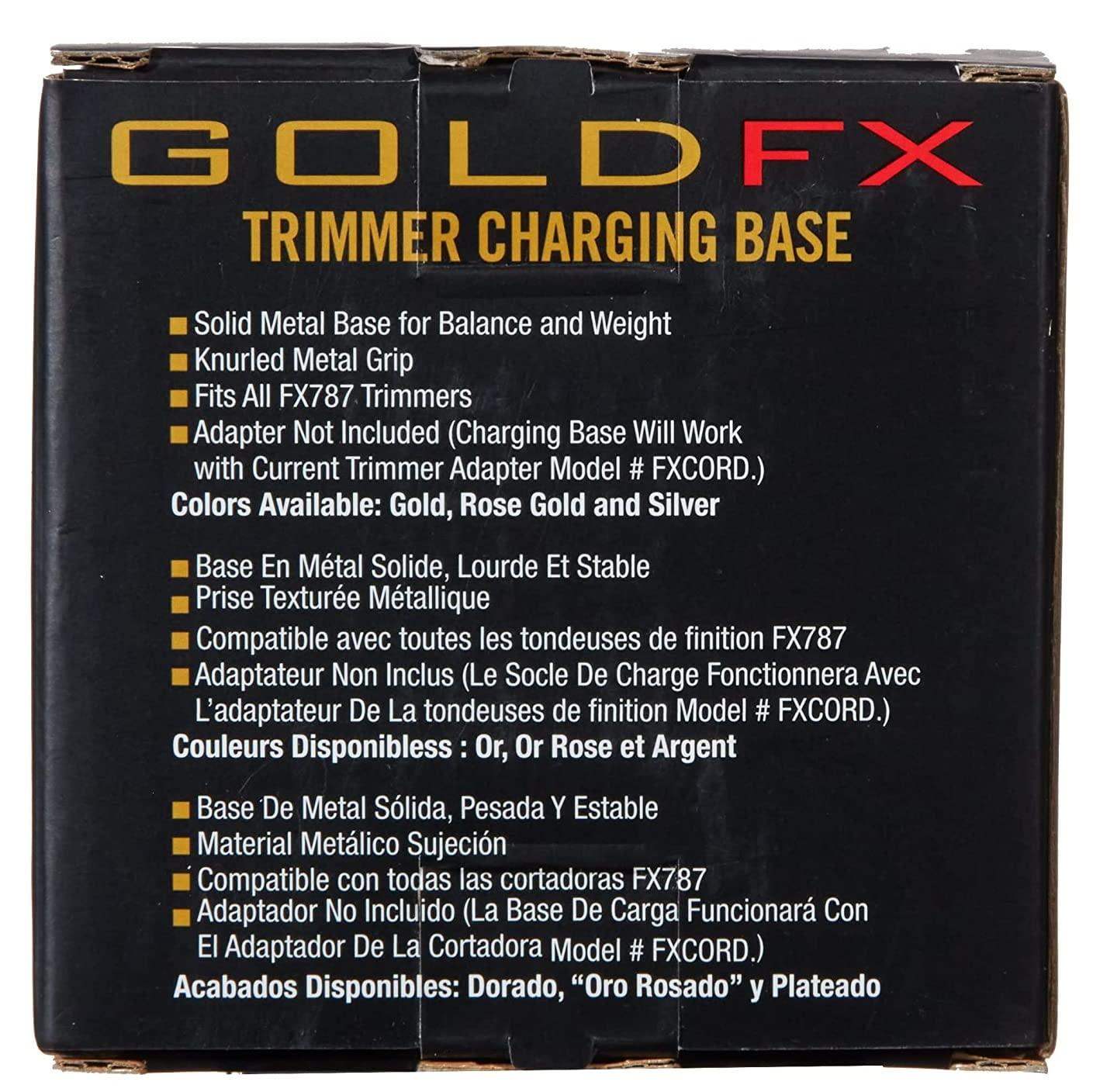 BABYLISS PRO Metal Collection Trimmer Charging Base - Gold BB-FX787BASE-G - BarberSets