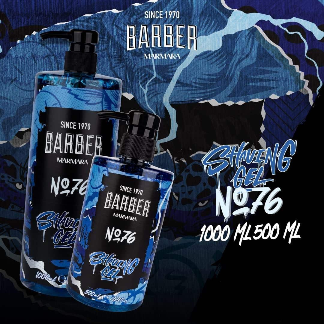 Marmara Barber BARBER MARMARA Men's Shaving Gel No. 76 - Men's Shaving Gel Transparent 500ml / 16.9