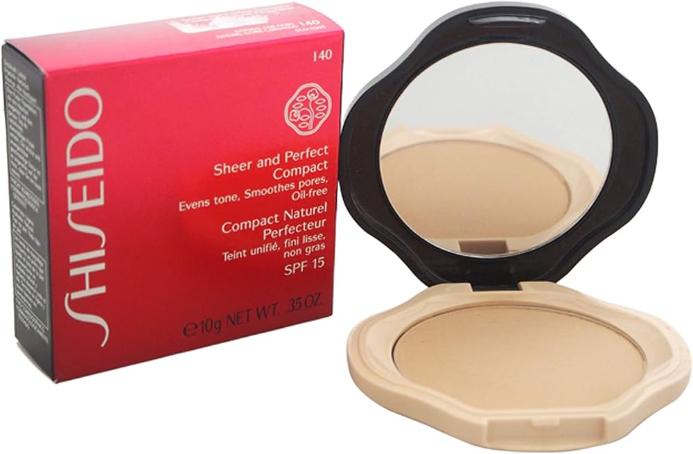 Sheer and Perfect Compact Foundation Case by Shiseido for Women - 1 Pc Case
