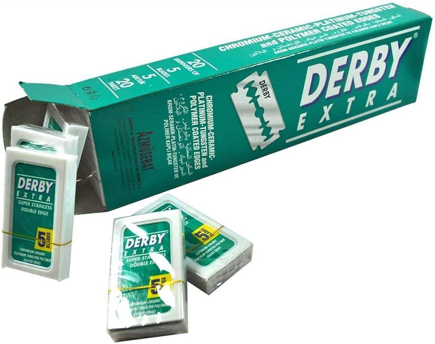 Derby Double Edge Razor Blades 100Pcs - BarberSets