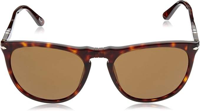 Persol PO3114S 24-57 - Havana-Brown Polarized by Persol for Men - 53-19-145 mm Sunglasses