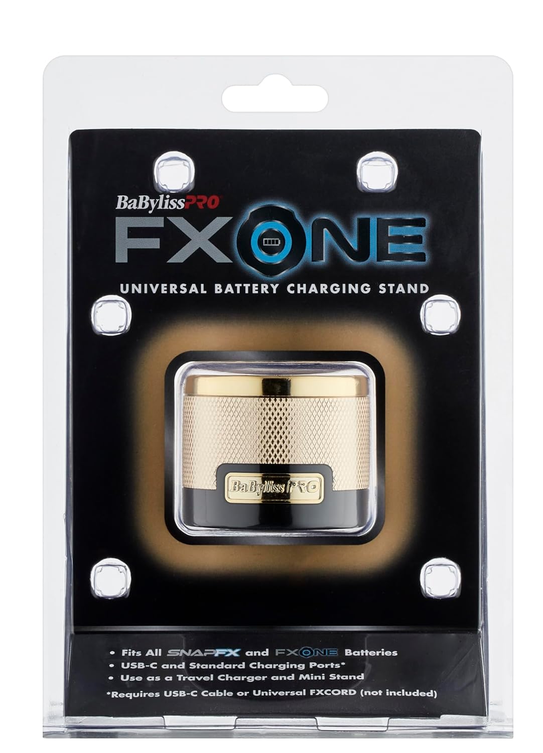 BaBylissPRO FXONE Battery Charging Stand - Gold