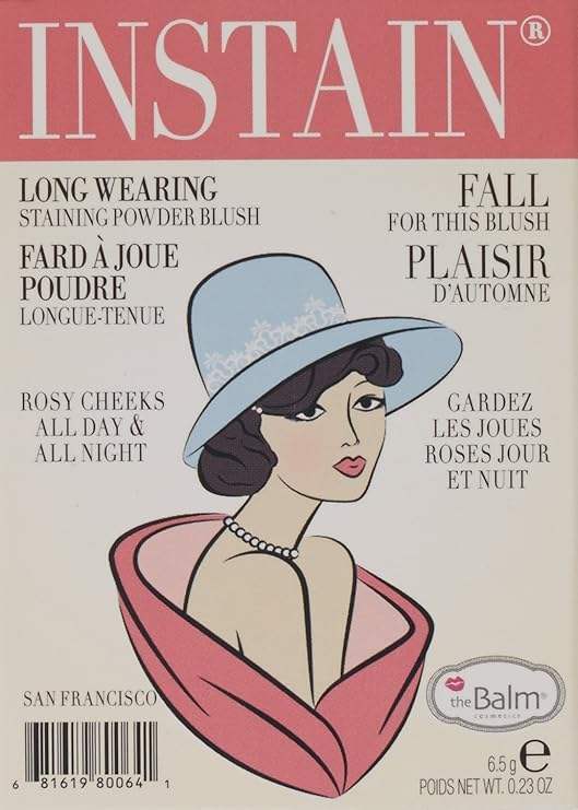 theBalm Instain Long-Wearing Powder Staining Blush