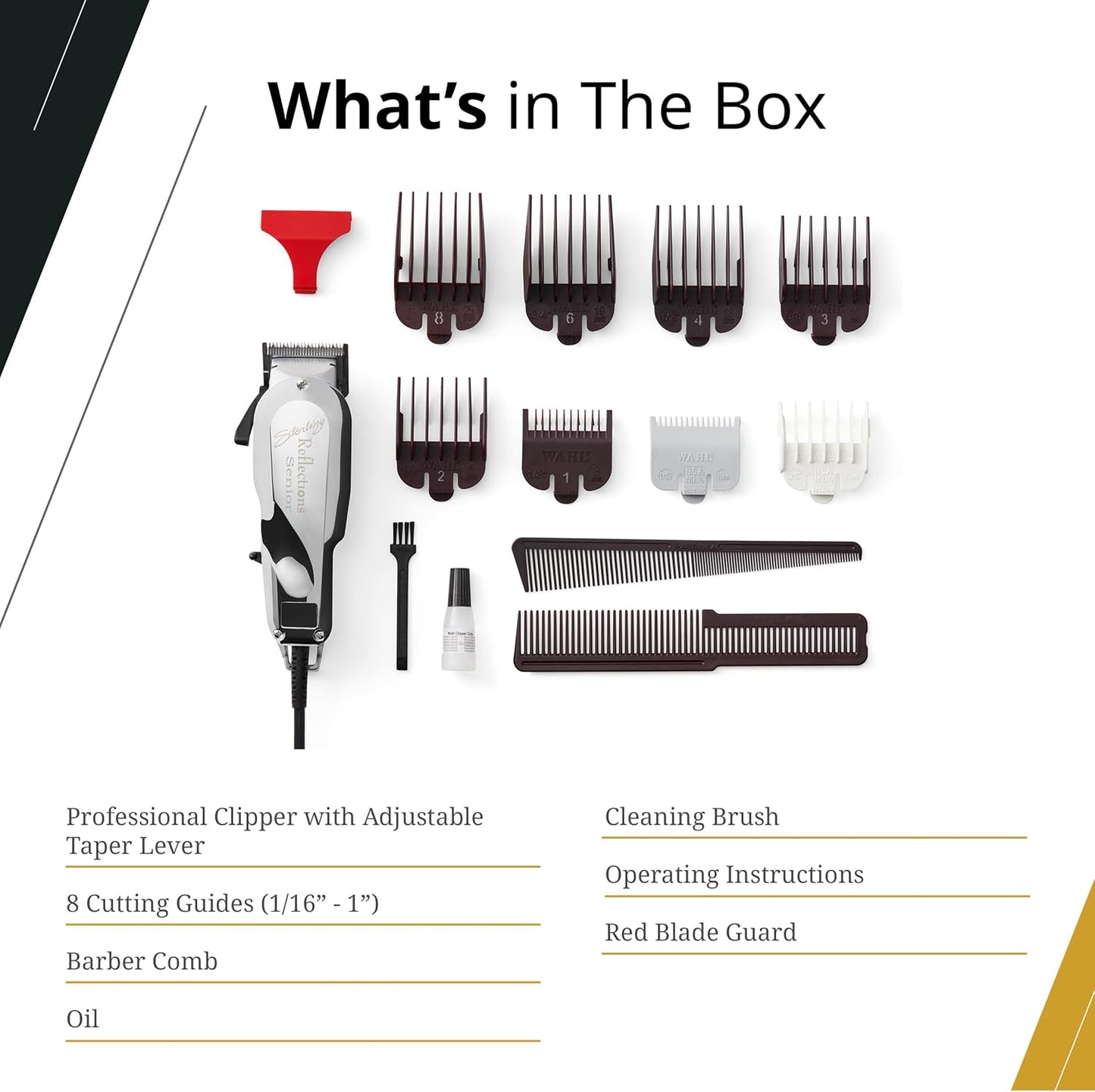 Wahl Reflections Senior Clipper