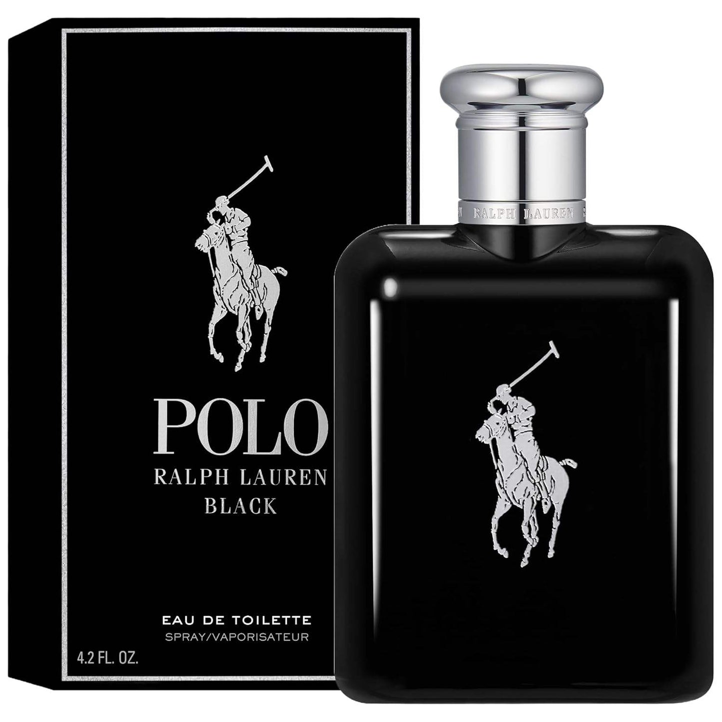 Polo Black by Ralph Lauren for Men - 4.2 oz EDT Spray