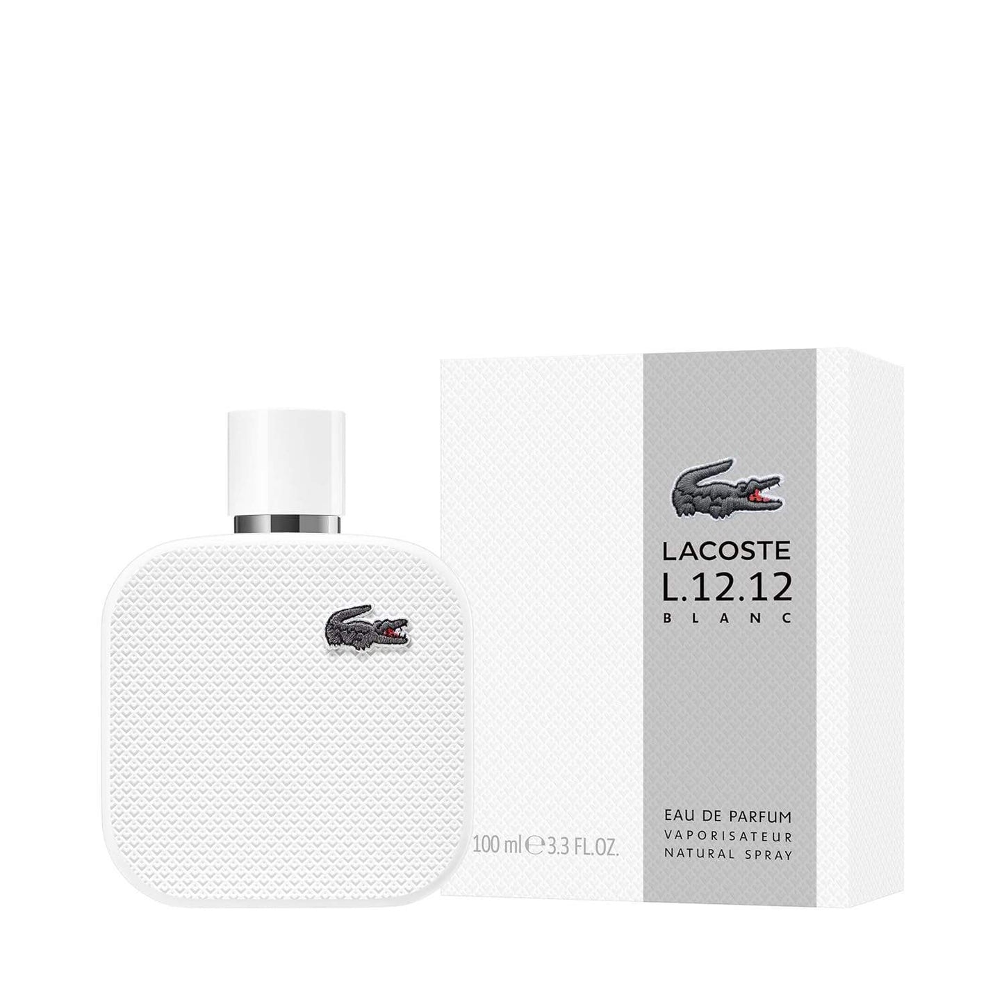 Lacoste Eau De Lacoste L.12.12 Blanc by Lacoste for Men - 3.3 oz EDT Spray