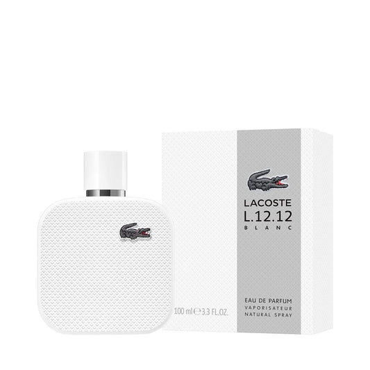 Lacoste Eau De Lacoste L.12.12 Blanc by Lacoste for Men - 3.3 oz EDT Spray