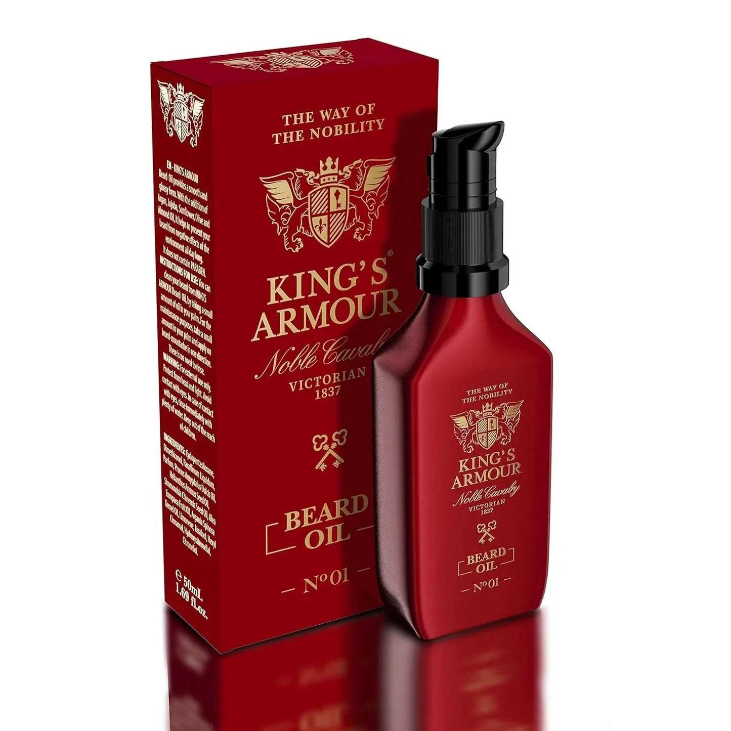 King’s Armour King's Armour Beard Oil 50 ml (1.69 fl oz)