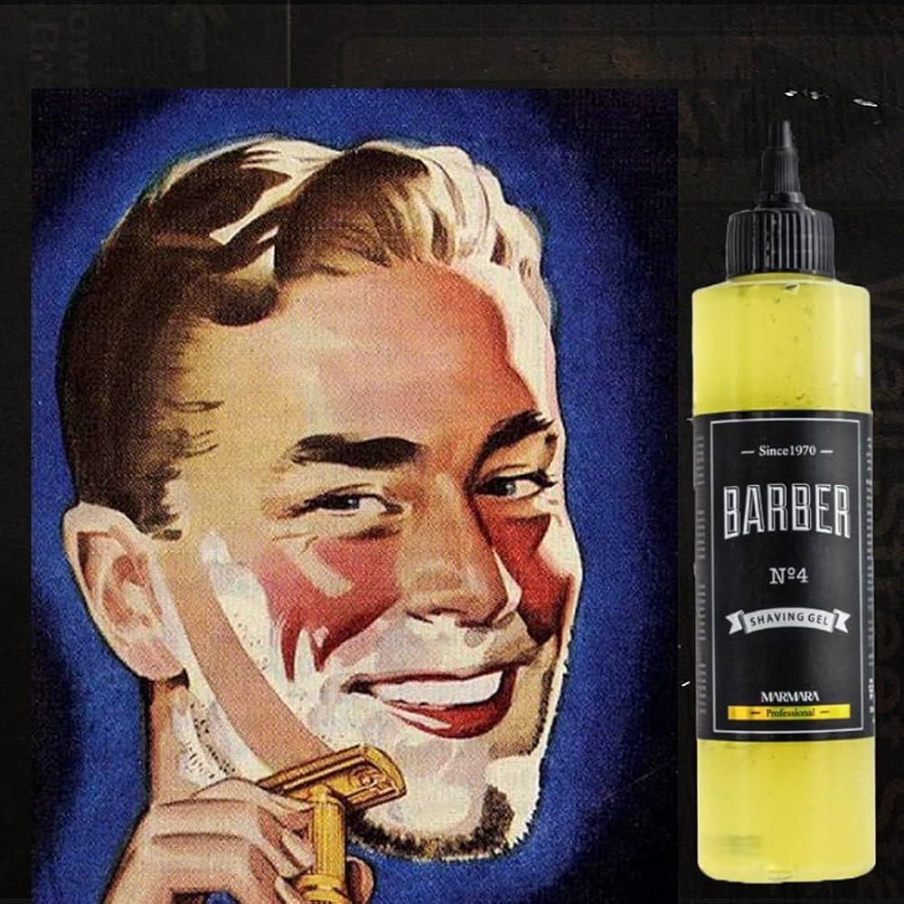 Marmara Barber Shave Gel No.4 250ml / 8.4 oz - Multipack