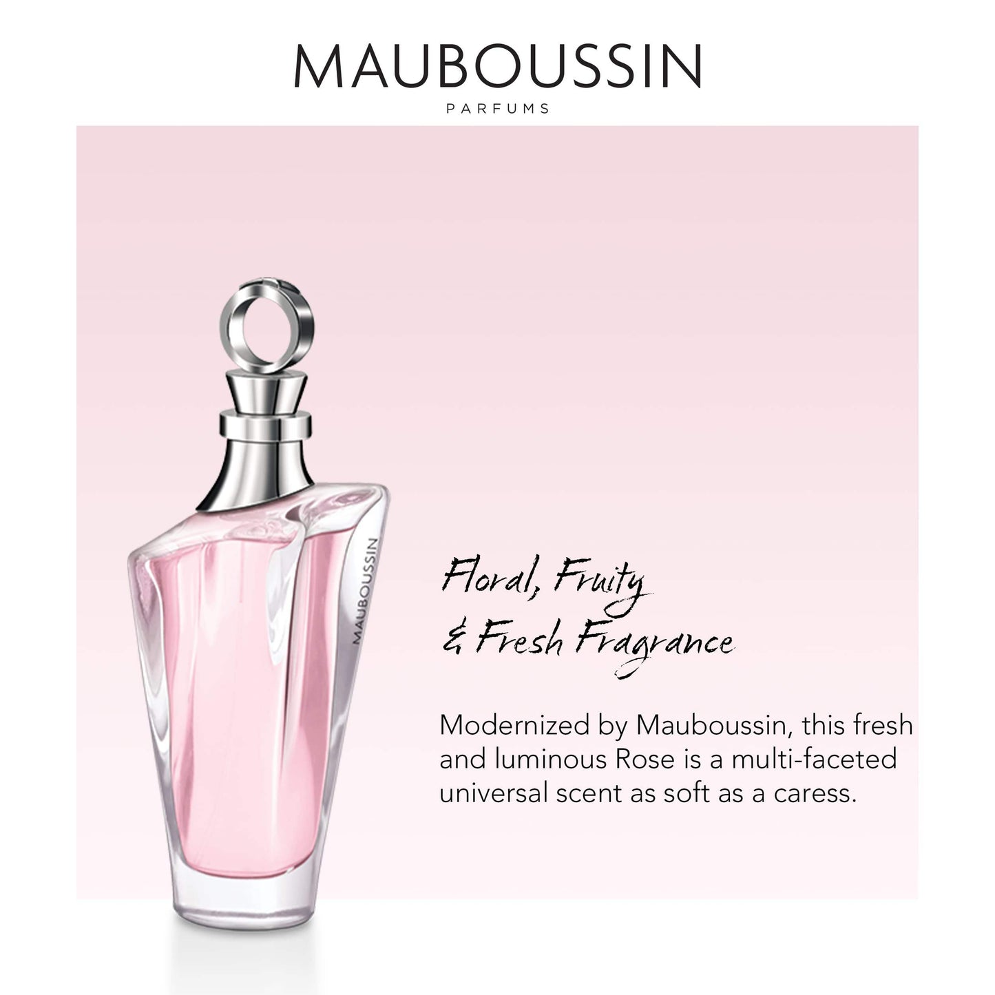 Mauboussin Rose Pour Elle by Mauboussin for Women - 3.3 oz EDP Spray (Tester)