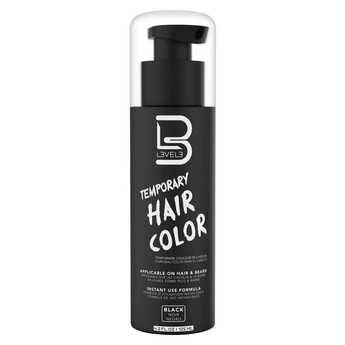 L3VEL3 Temporary Hair Color Black