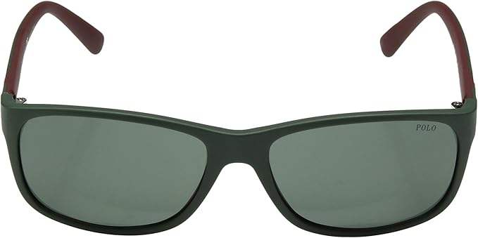 Polo Ralph Lauren PH 4109 5596-71 - Green-Green by Ralph Lauren for Men - 59-17-145 mm Sunglasses