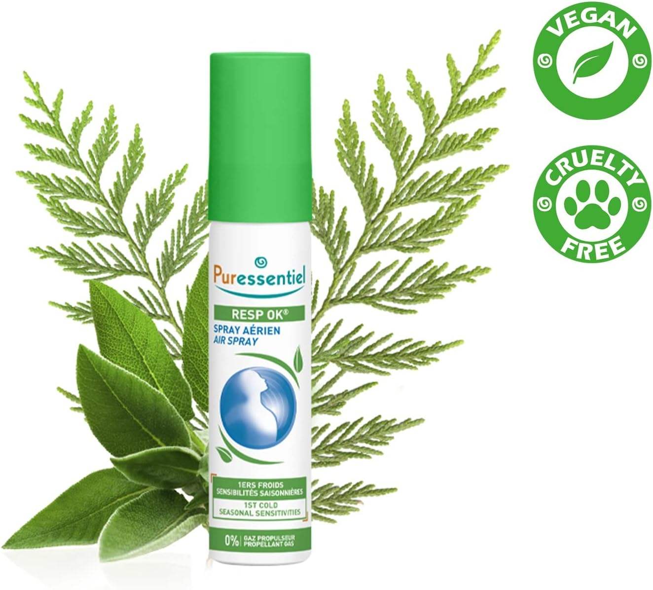 Respiratory Air Spray by Puressentiel for Unisex - 0.67 oz Air Spray