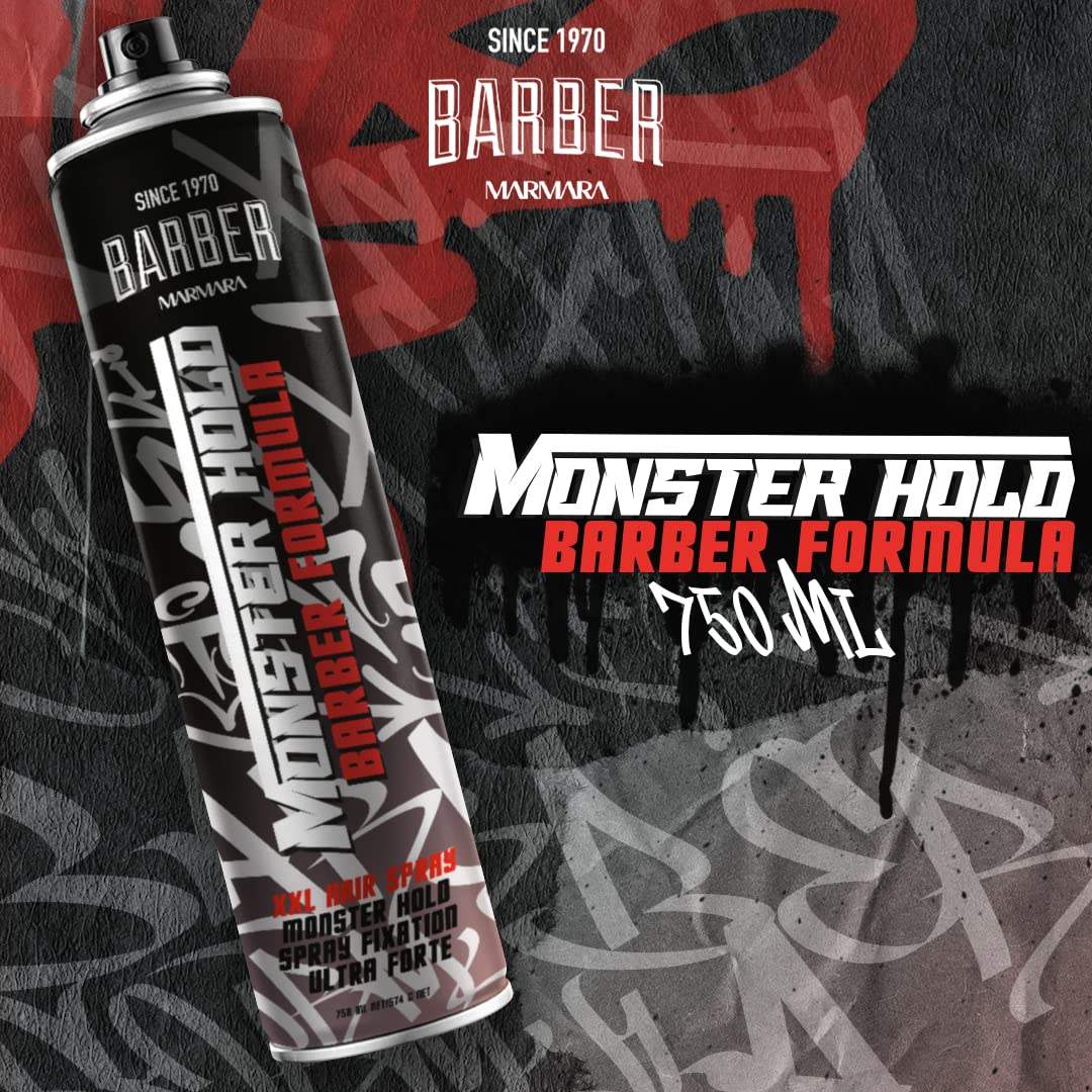 Marmara Barber Hair Spray 750 Ml Monster 6x Pack