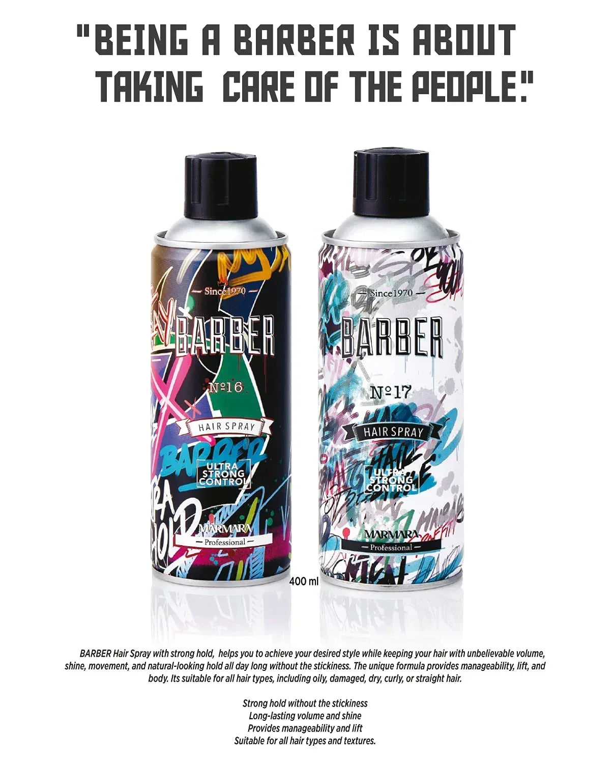 Marmara Barber Hair Color Spray Crazy Pink 6x Pack