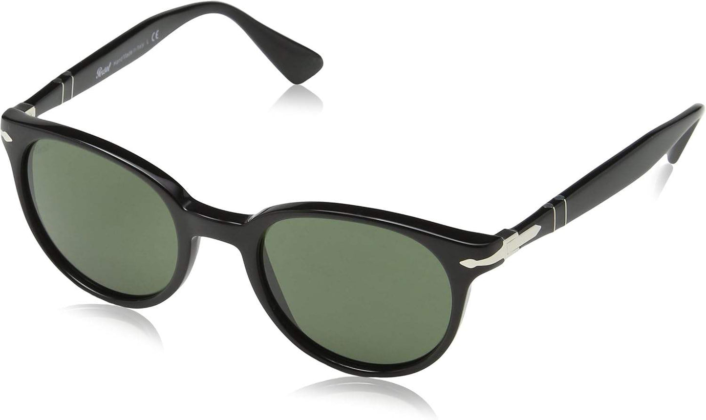 Persol PO3151S 95-31 - Black-Green by Persol for Men - 52-20-145 mm Sunglasses