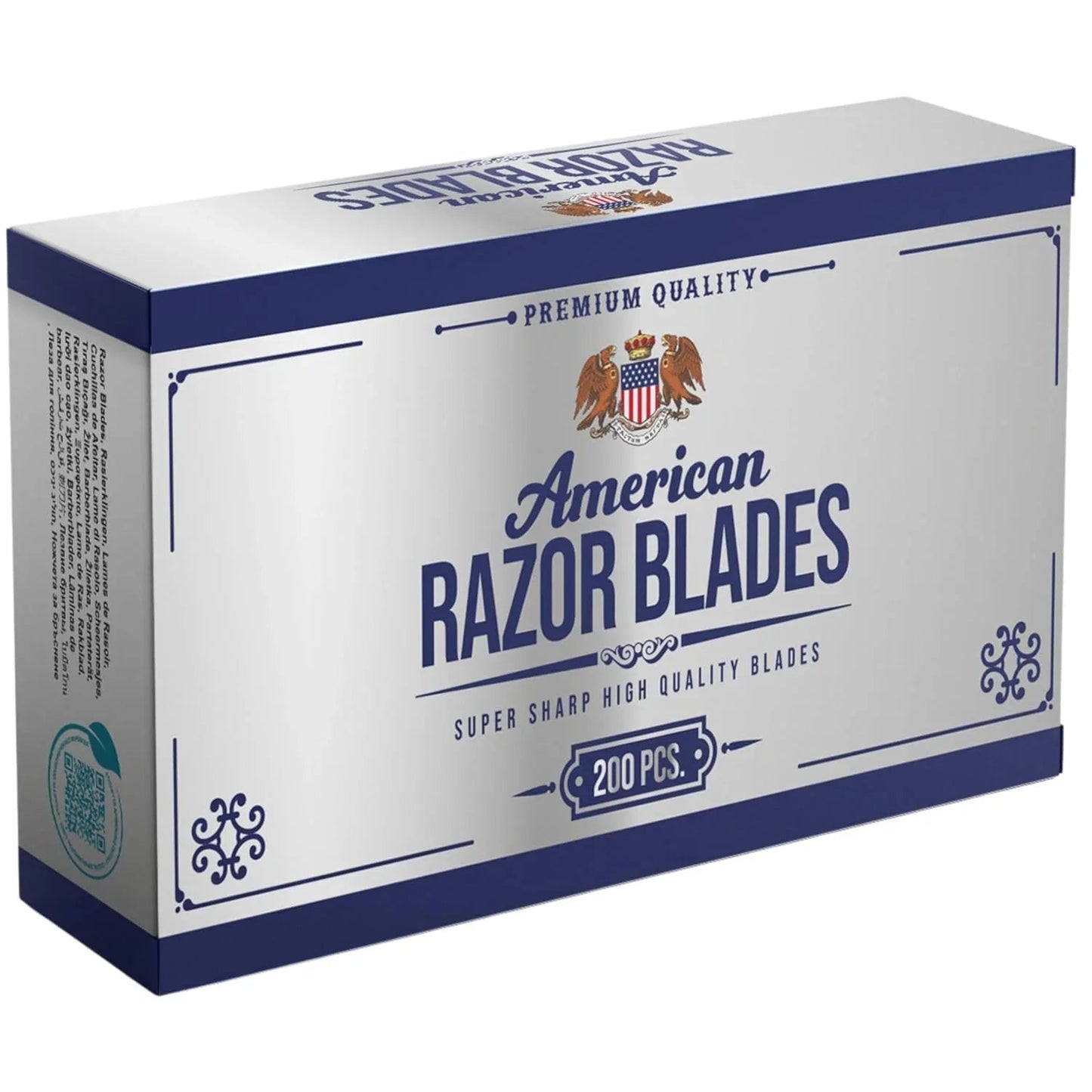 The Shave Factory American Razor Blades Double Edge 100 ct