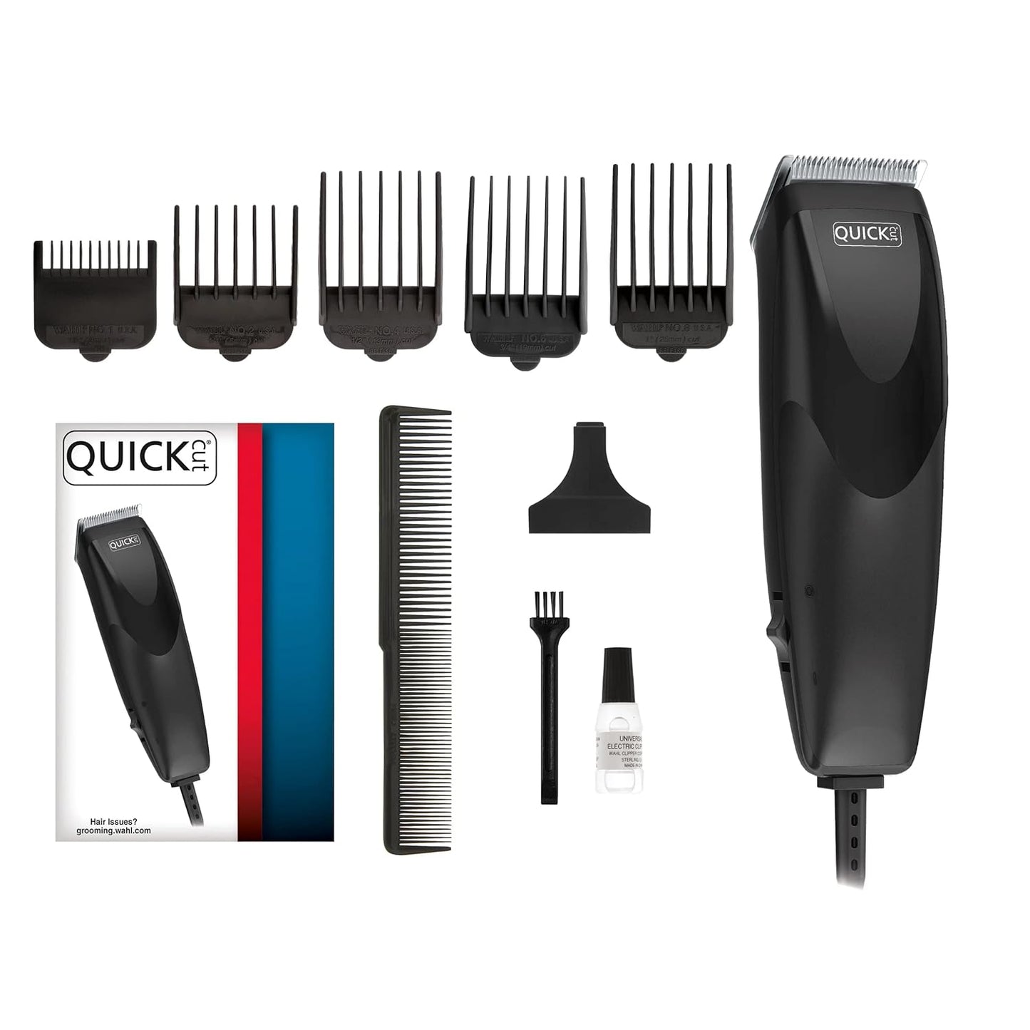 Wahl Clipper Haircutting Kit, 10 Piece